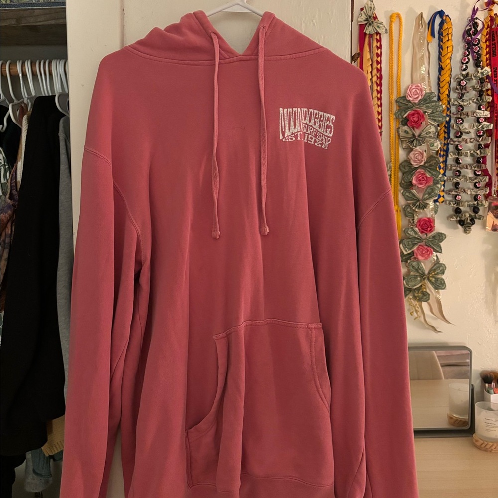 Pink Hoodie Sweater